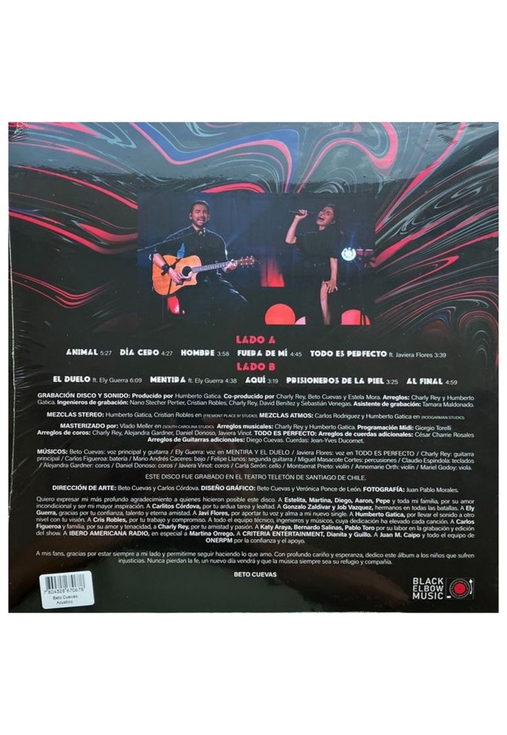 BETO CUEVAS - ACÚSTICO | VINILO-0