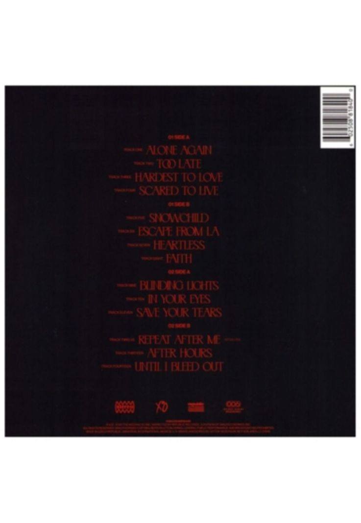 THE WEEKND - AFTER HOURS (2LP) | VINILO-1