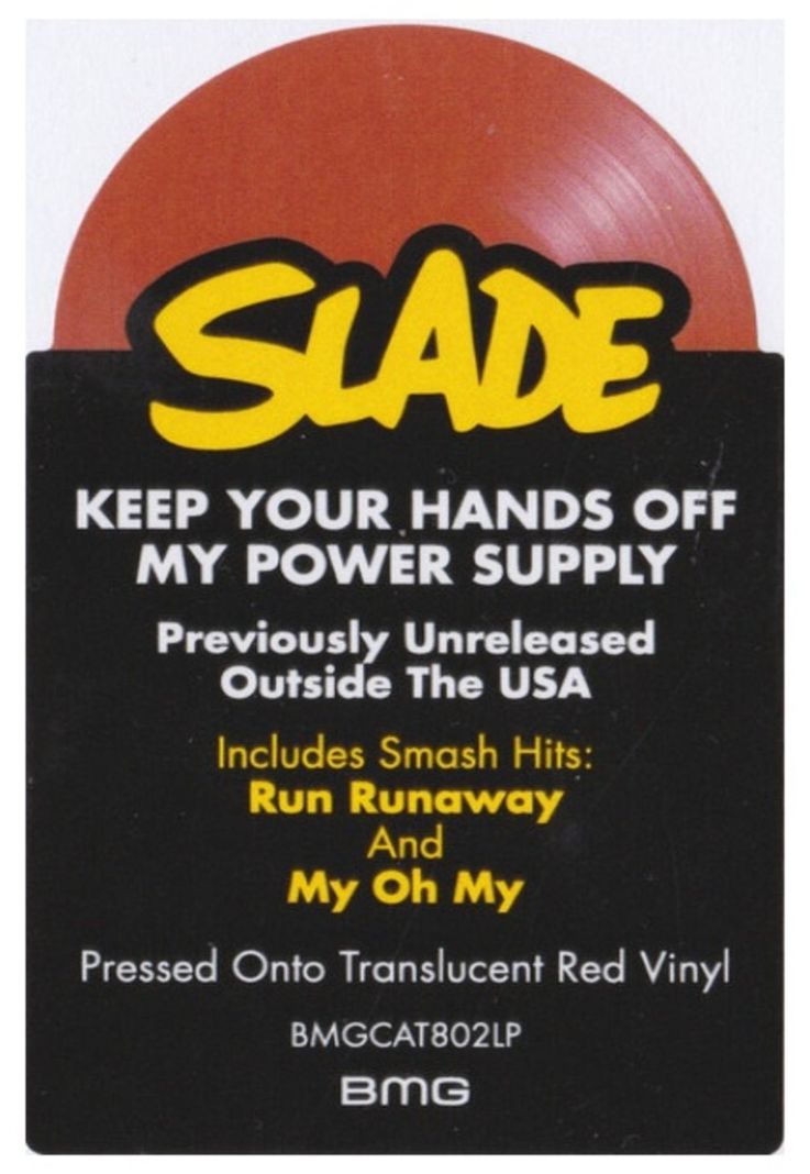 SLADE - KEEP YOUR HANDS OFF MY POWER SUPPLY (RSD)(RED VINYL) | VINILO-4