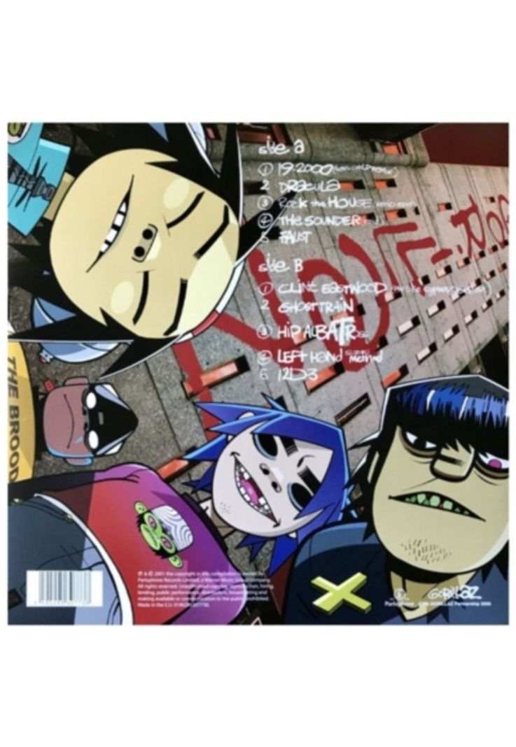 GORILLAZ - G-SIDES VINILO-1