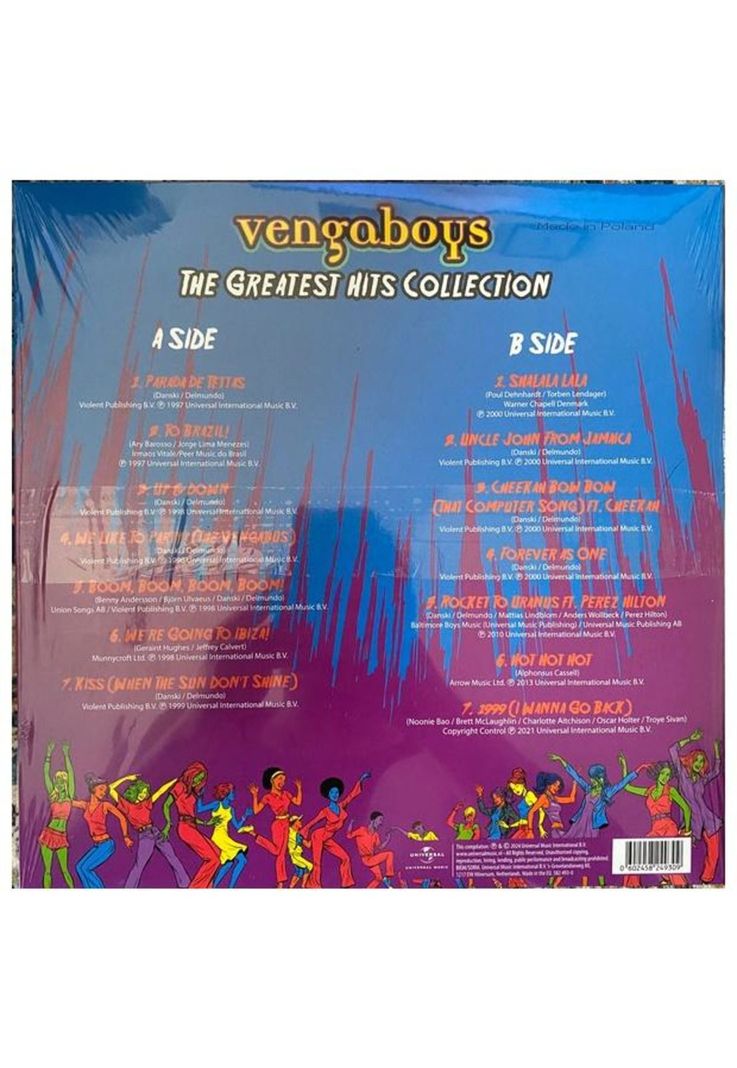 VENGABOYS - GREATEST HITS COLLECTION (PINK VINYL) | VINILO-1