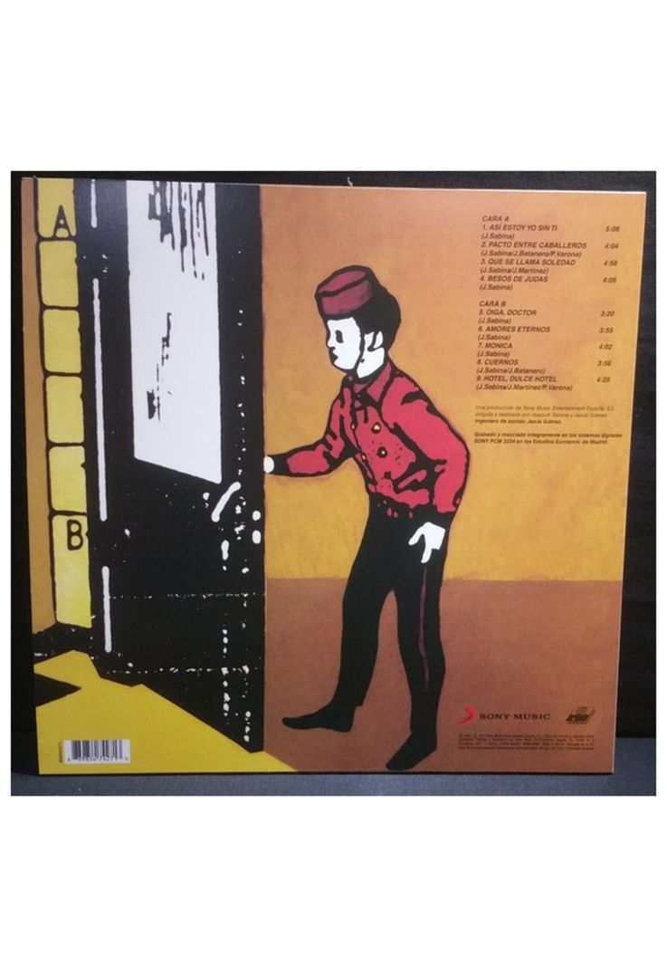 JOAQUIN SABINA - HOTEL DULCE HOTEL | VINILO-1