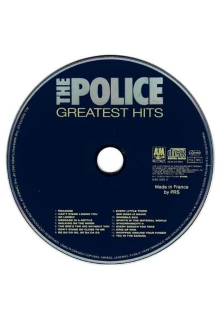 THE POLICE - GREATEST HITS | CD-2