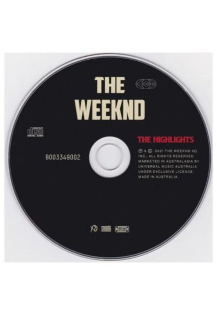 THE WEEKND - HIGHLIGHTS: GREATEST HITS 2021 | CD-2