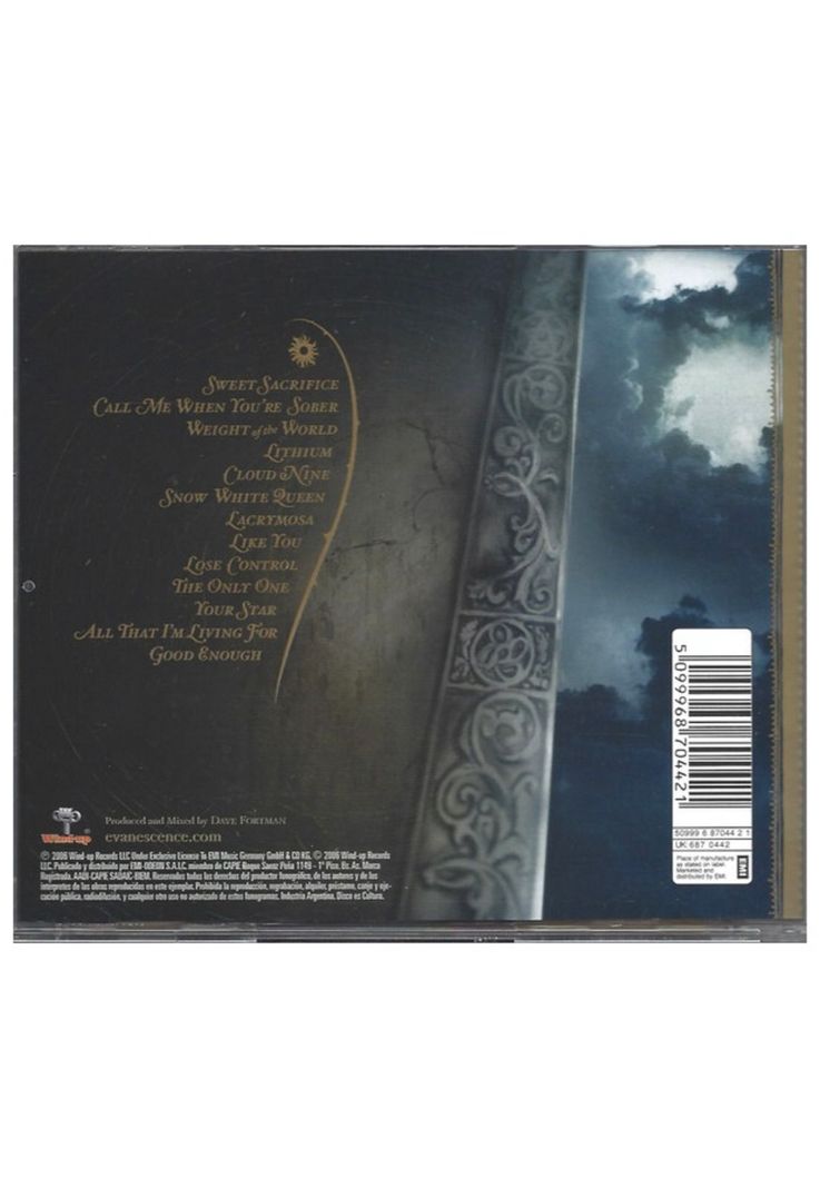 EVANESCENCE - THE OPEN DOOR         | CD-1