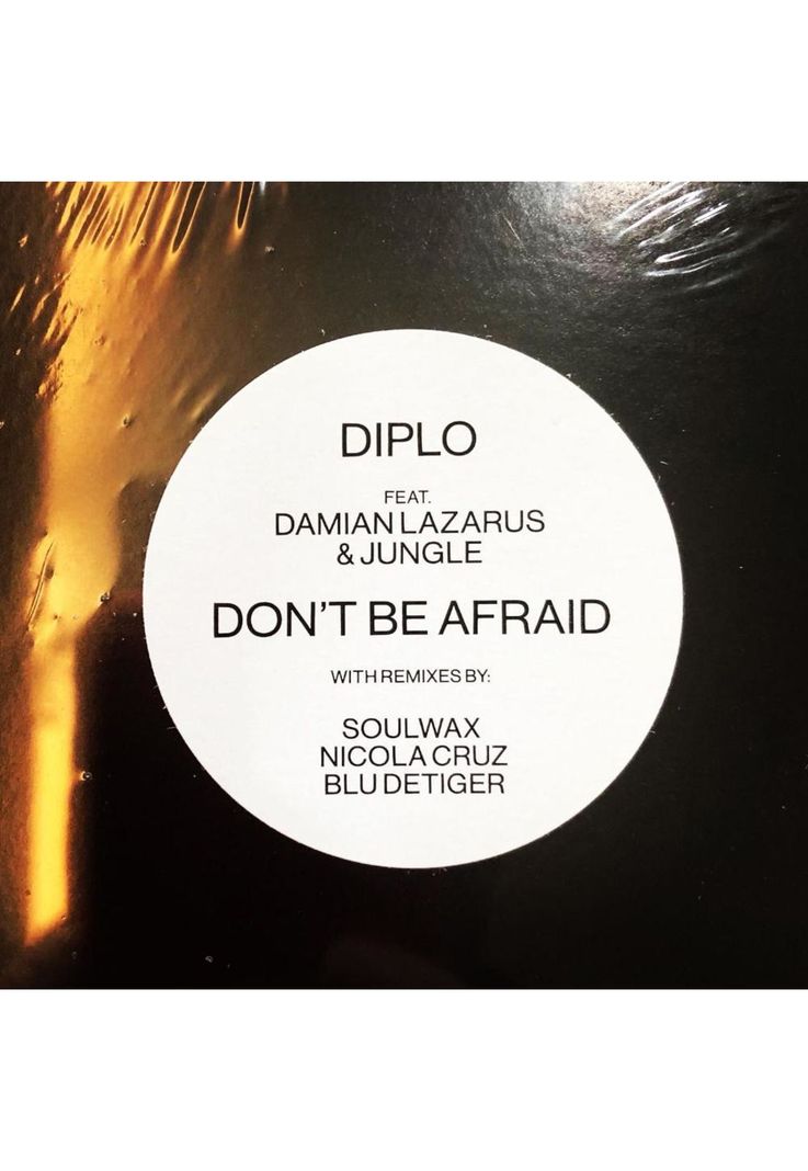 DIPLO ft. JUNGLE - DON'T BE AFRAID | 12" MAXI SINGLE VINILO-2