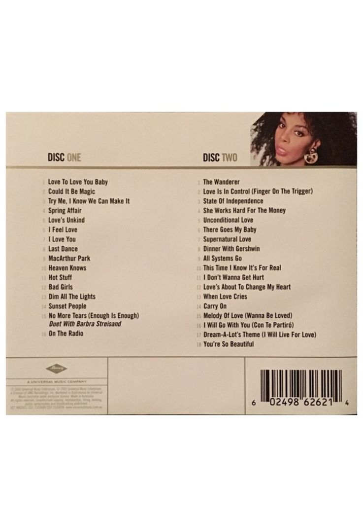 DONNA SUMMER - GOLD (2CD) | CD-4