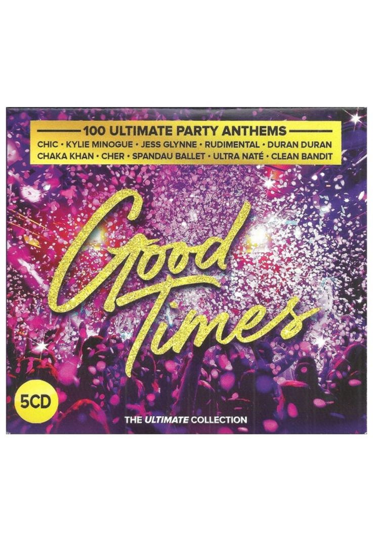 GOOD TIMES: THE ULTIMATE PARTY ANTHEMS (5CD BOXSET) - VARIOUS (5CD DIGIPACK)) | CD