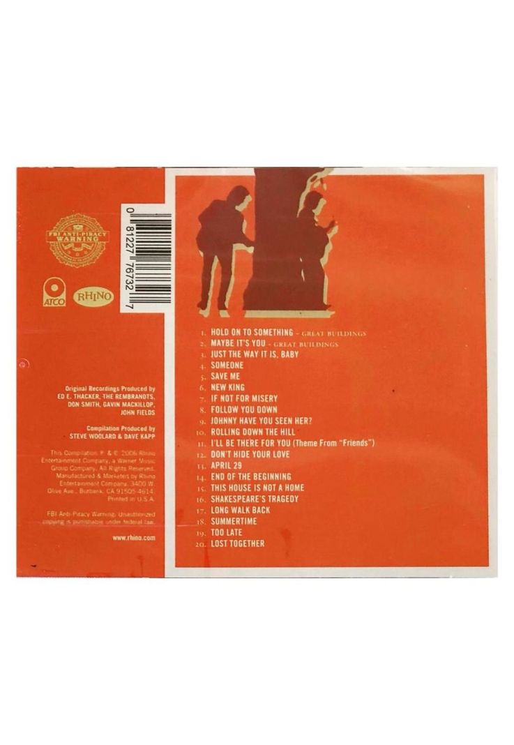 REMBRANDTS - GREATEST HITS | CD-1