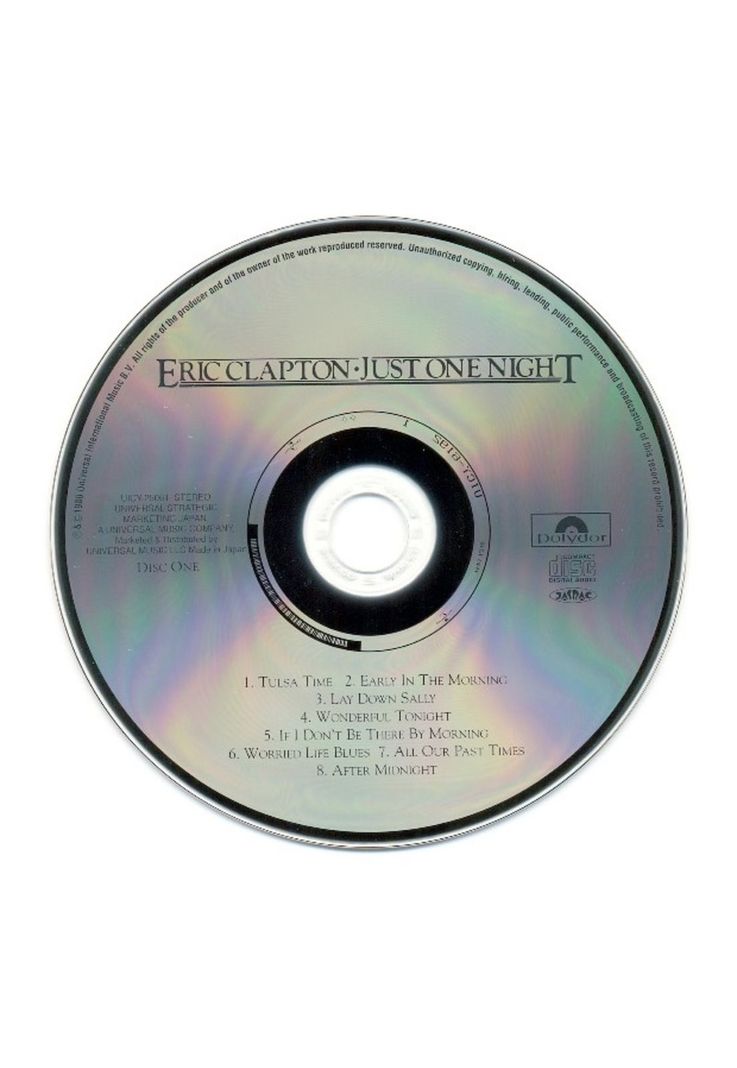 ERIC CLAPTON - JUST ONE NIGHT (2CD) | CD-2