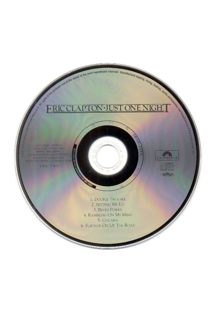 ERIC CLAPTON - JUST ONE NIGHT (2CD) | CD-3