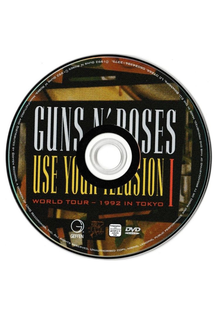 GUNS N' ROSES - USE YOUR ILLUSION I | DVD-2