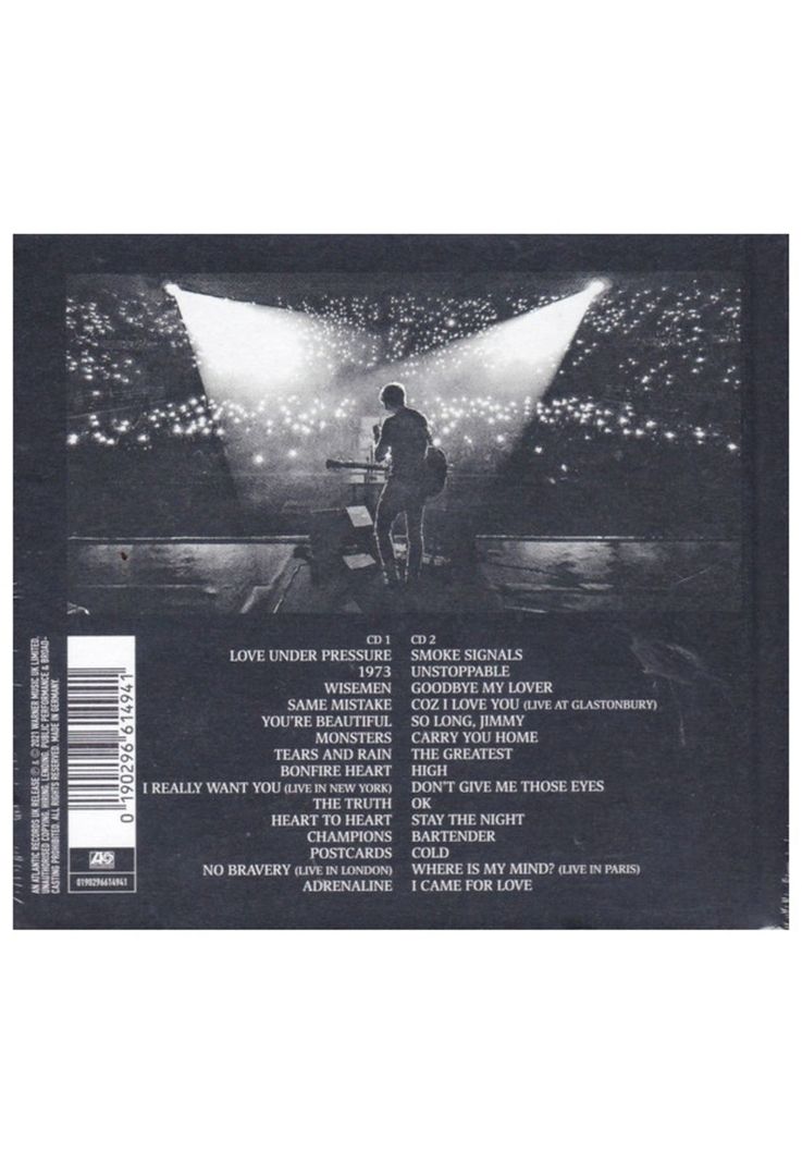 JAMES BLUNT - STARS BENEATH MY FEET: GREATEST HITS 2004-2021 (2CD) | CD-1