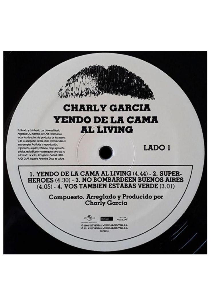 CHARLY GARCIA - YENDO DE LA CAMA AL LIVING | VINILO-2