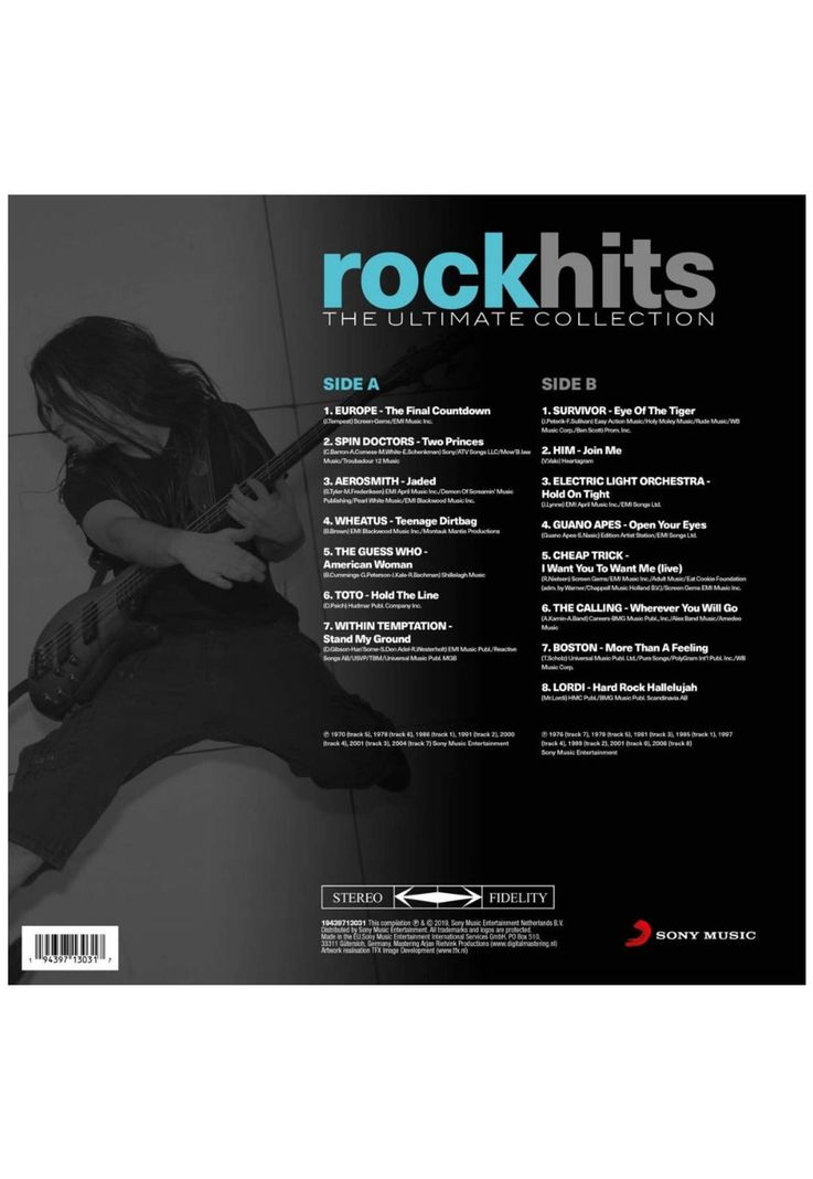 ROCK HITS - THE ULTIMATE COLLECTION | VINILO-1