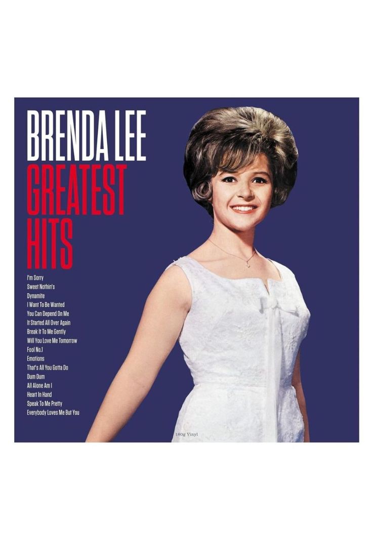 BRENDA LEE - GREATEST HITS  | VINILO-0