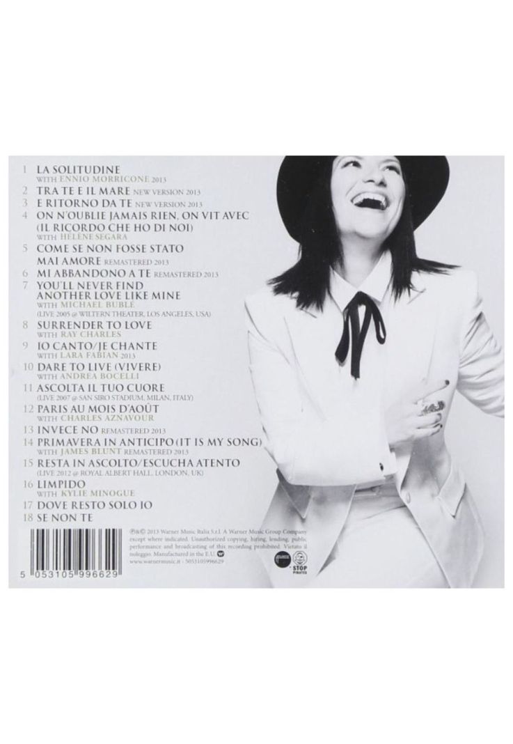 LAURA PAUSINI - 20 THE GREATEST HITS | CD-1