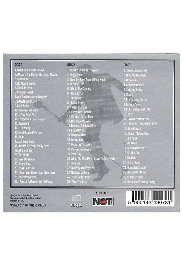 ELVIS PRESLEY - PLATINUM COLLECTION - 75 HITS (3CD) | CD-1