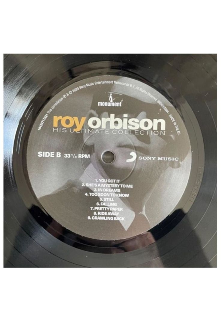 ROY ORBISON - HIS ULTIMAT COLLECTION | VINILO-3