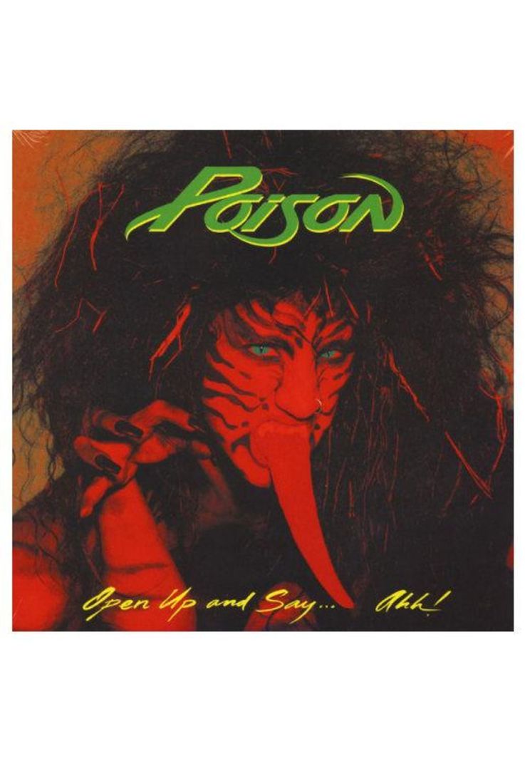 POISON - OPEN UP AND SAY AHH  | VINILO-0