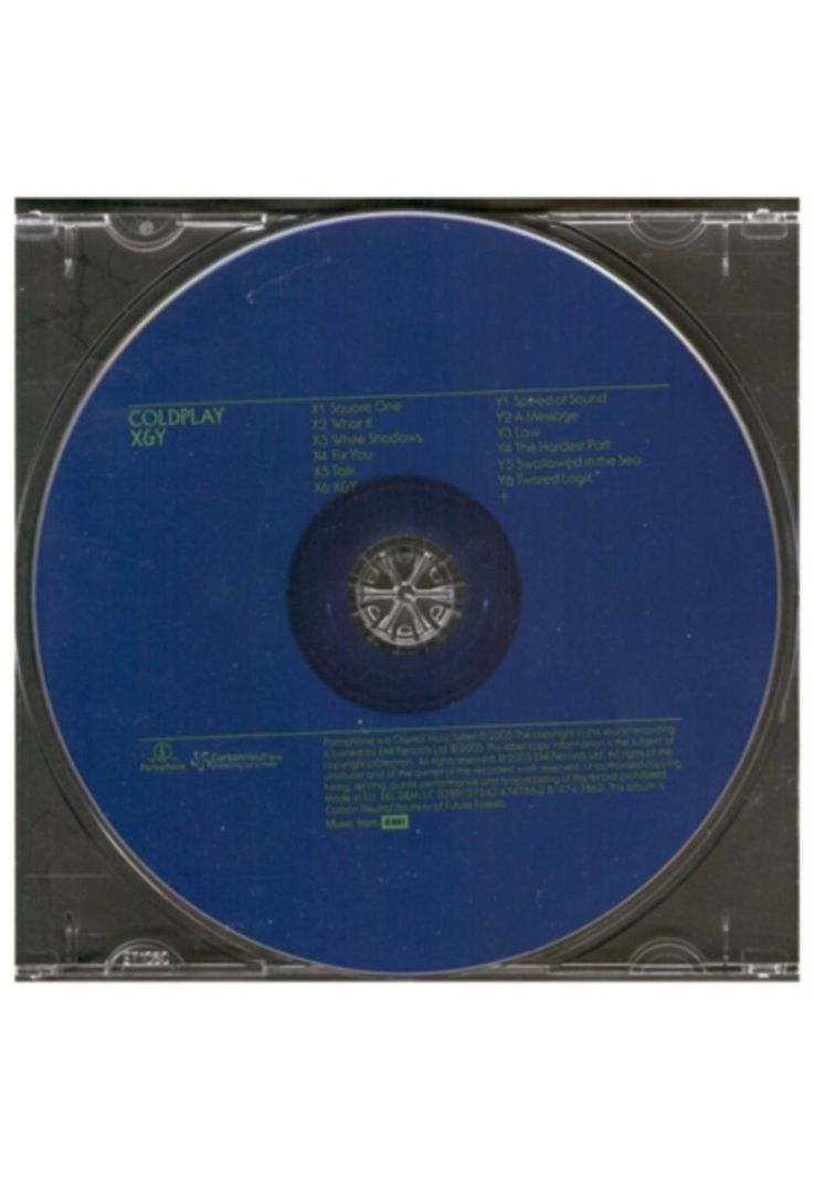 COLDPLAY - X AND Y | CD-3