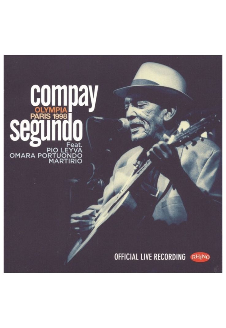 COMPAY SEGUNDO - LIVE OLYMPIA PARIS 1998 (CD+DVD) | CD-0