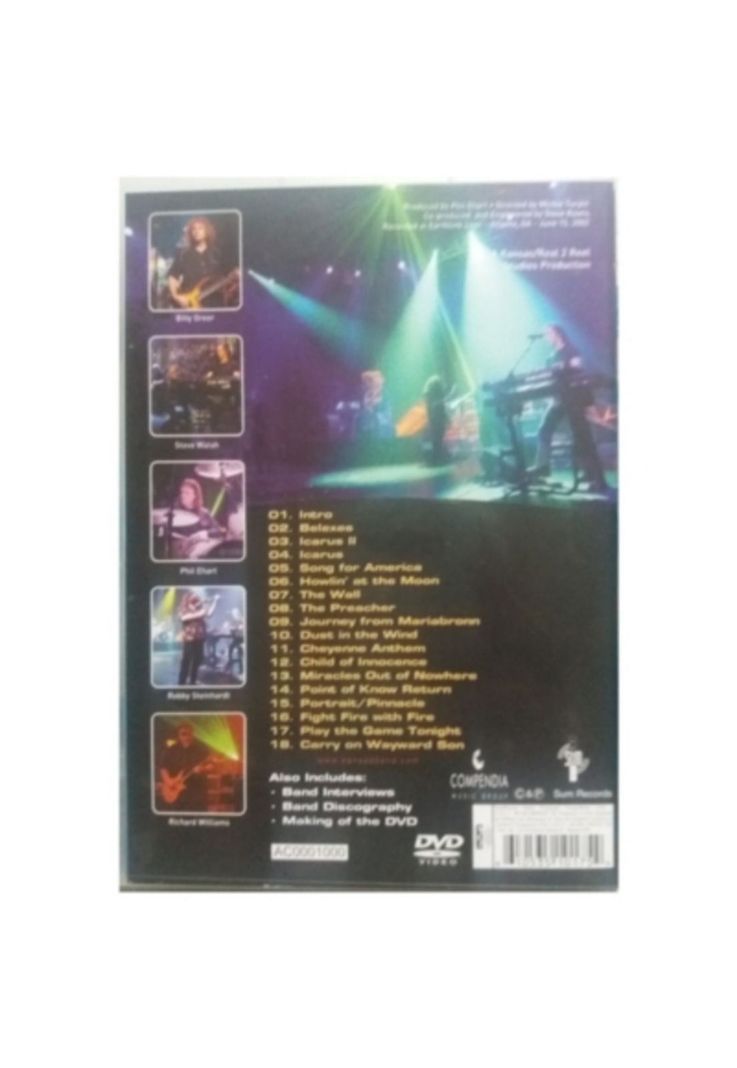 KANSAS - DEVICE-VOICE-DRUM DVD-1