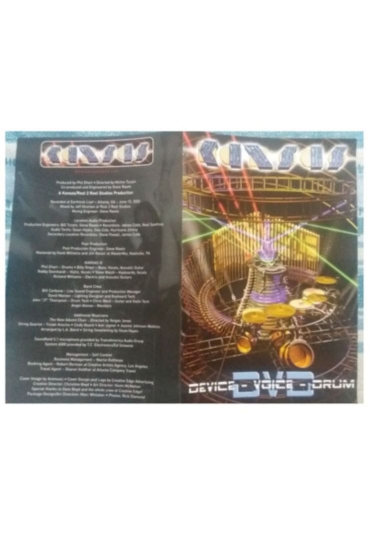 KANSAS - DEVICE-VOICE-DRUM DVD-3