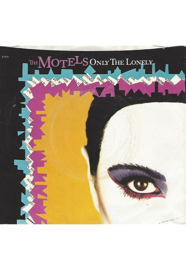 MOTELS - ONLY THE LONELY | 7" SINGLE VINILO USADO-0