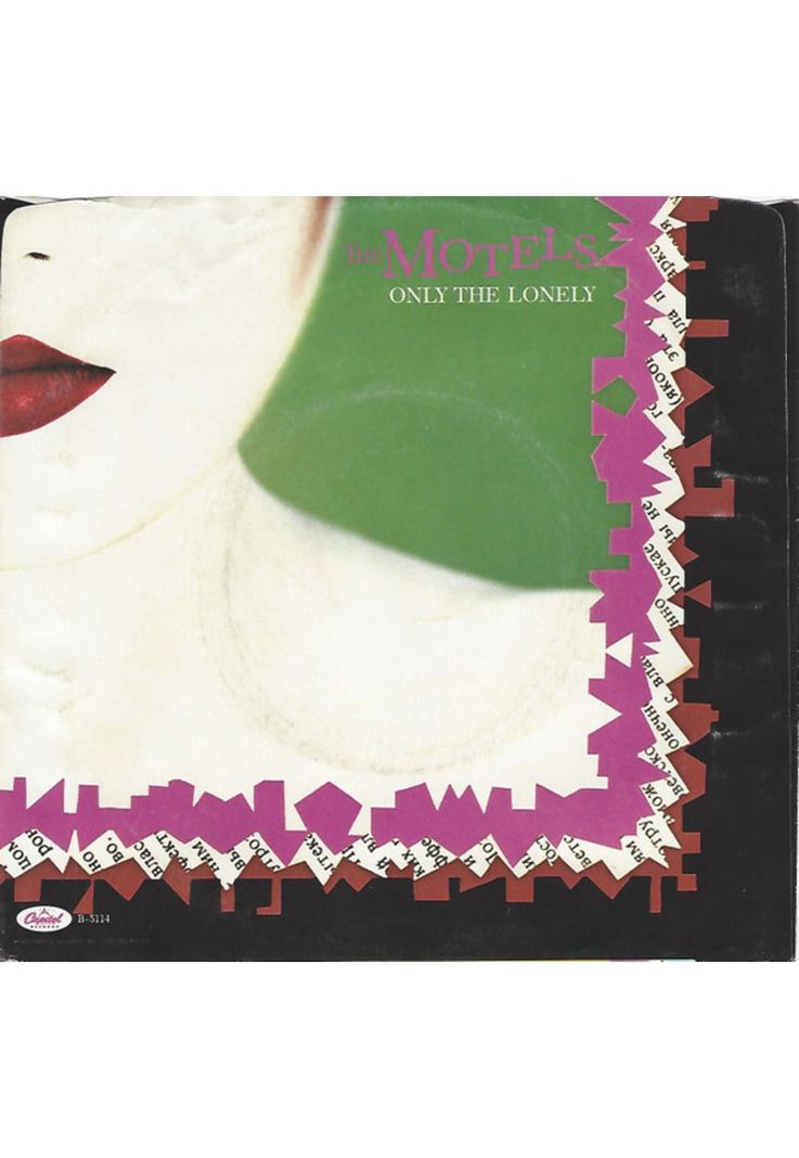 MOTELS - ONLY THE LONELY | 7" SINGLE VINILO USADO-1