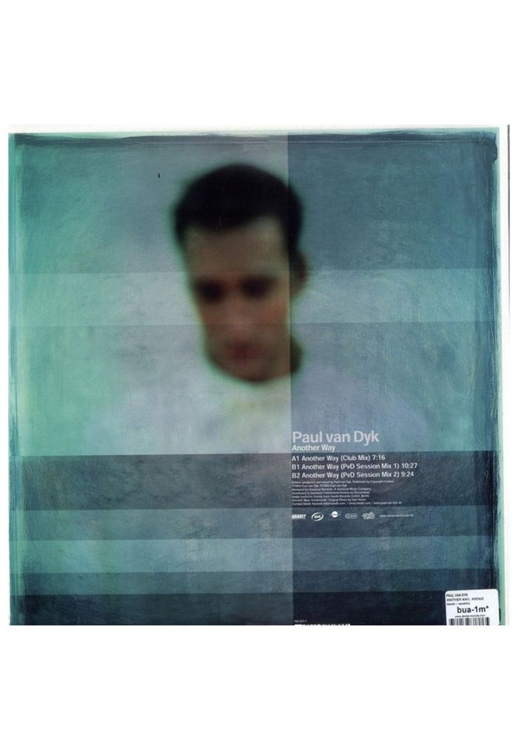 PAUL VAN DYK - ANOTHER WAY | 12" MAXI SINGLE USADO-1