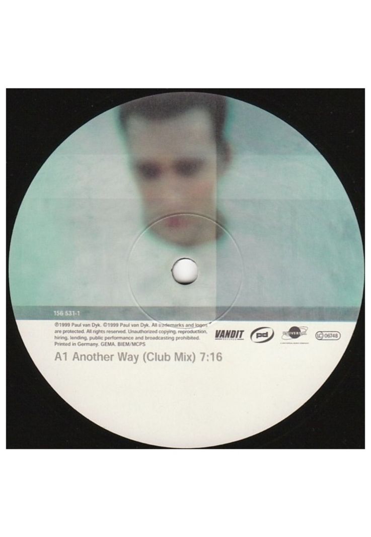 PAUL VAN DYK - ANOTHER WAY | 12" MAXI SINGLE USADO-2