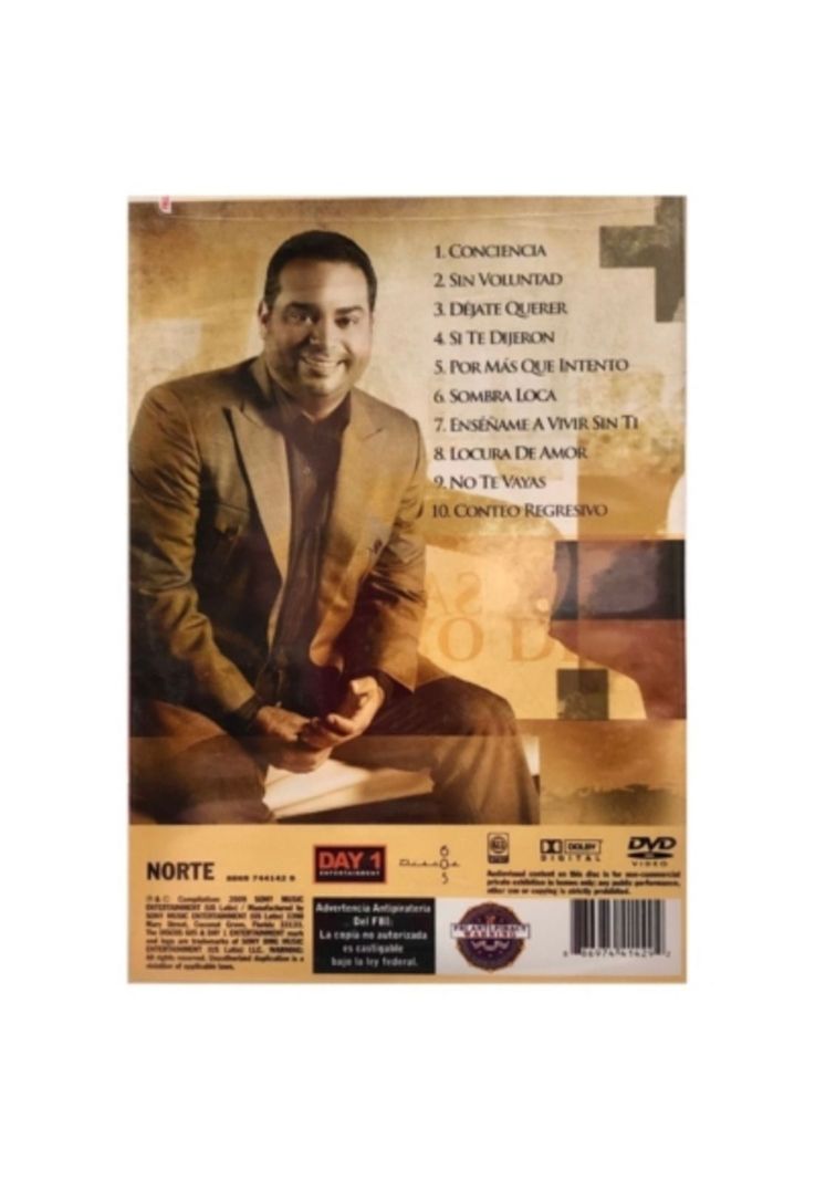 GILBERTO SANTA ROSA - EL CABALLERO DE LA SALSA DVD-1