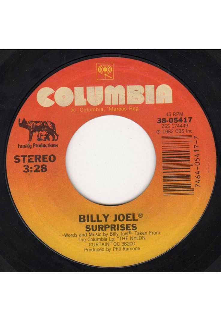 BILLY JOEL - YOU'RE ONLY HUMAN | 7" SINGLE VINILO USADO-2