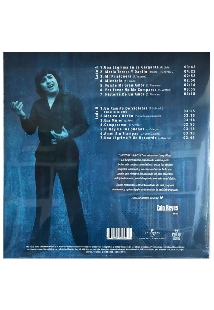 ZALO REYES - GRANDES EXITOS | VINILO-1