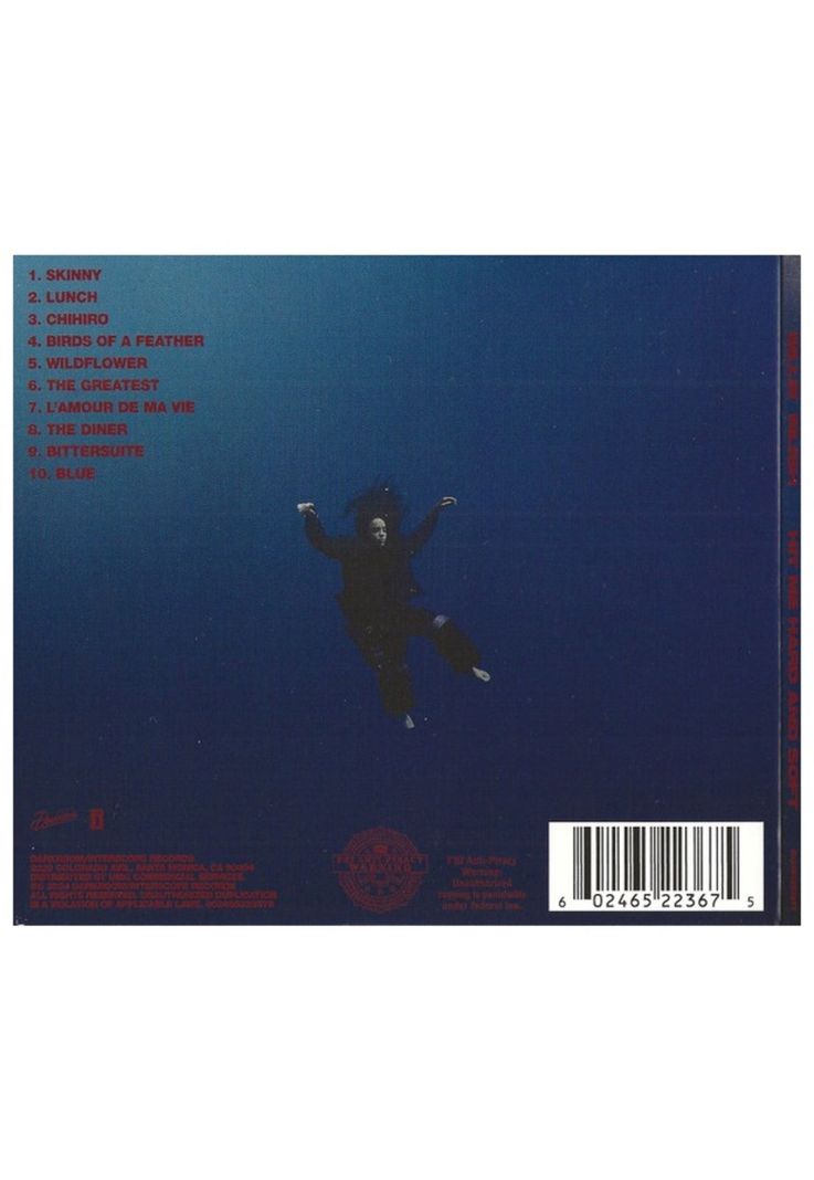 BILLIE EILISH  - HIT ME HARD AND SOFT | CD-1