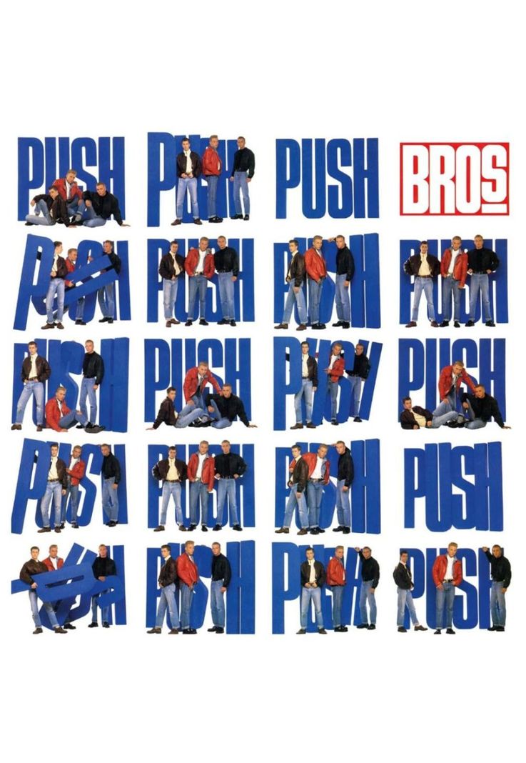 BROS - PUSH (TRANSLUCENT BLUE VINYL) | VINILO
