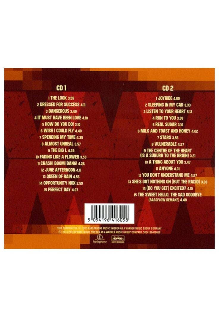 ROXETTE - THE 30 BIGGEST HITS (2CD) | CD-1
