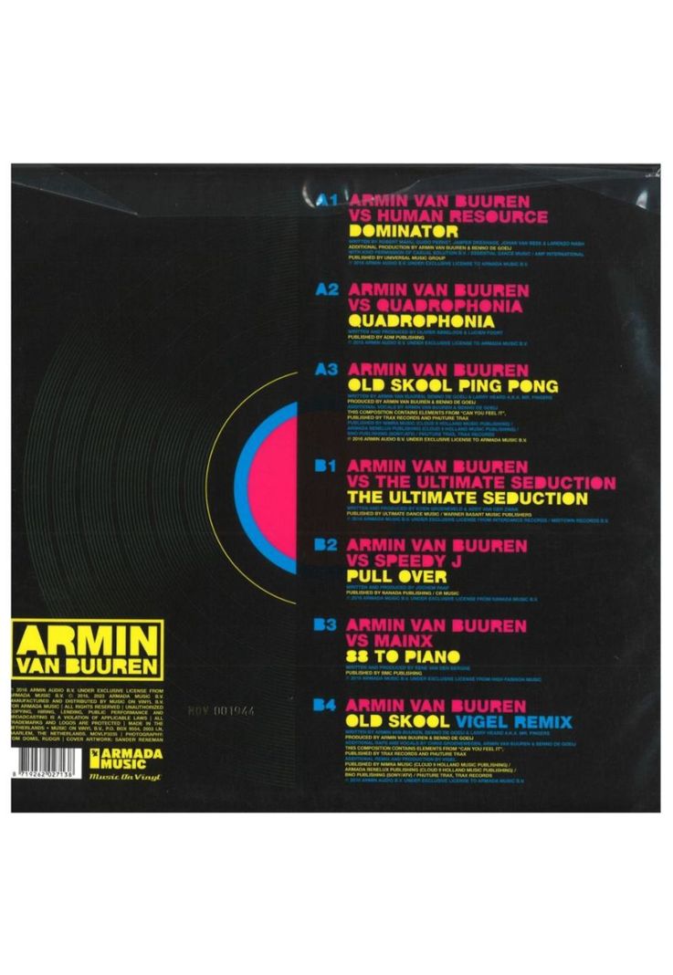 ARMIN VAN BUUREN - OLD SKOOL (MAGENTA VINYL) | VINILO-1