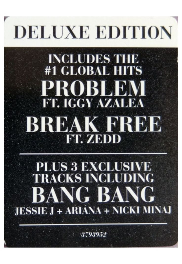 ARIANA GRANDE - MY EVERYTHING | CD-7