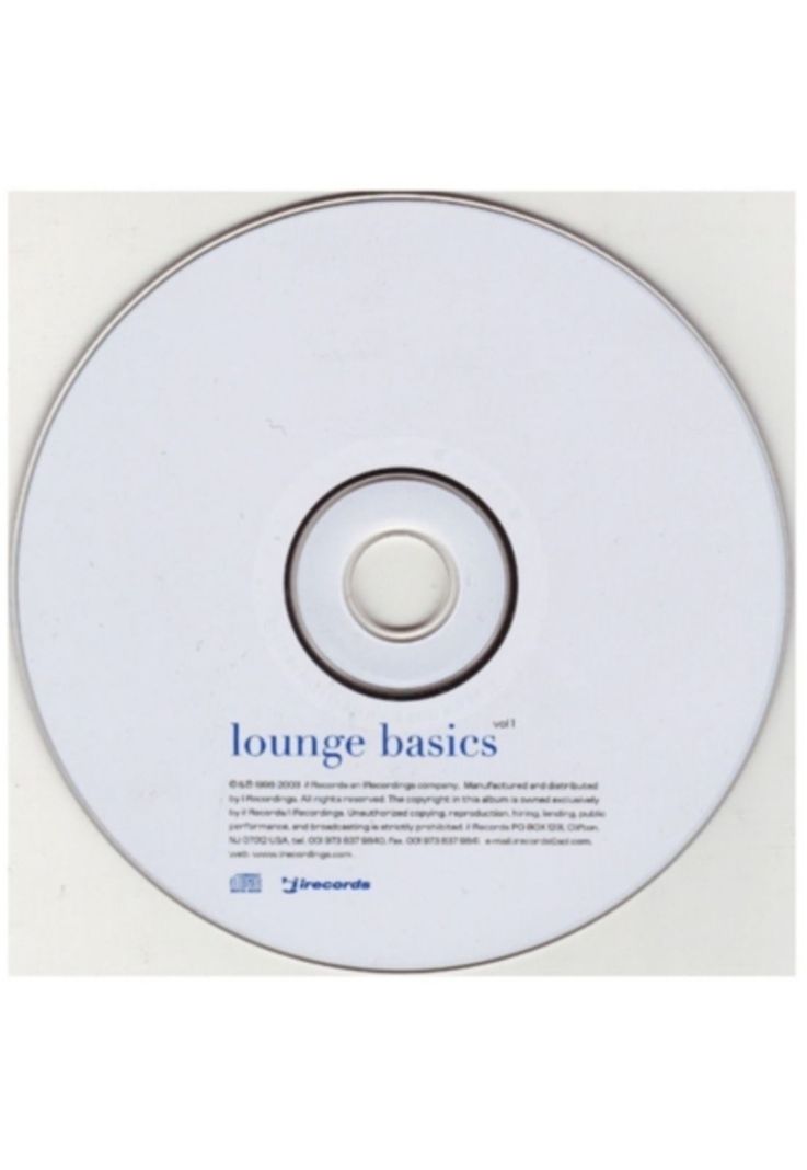 LOUNGE BASICS - LOUNGE BASICS VOL1 CD-2