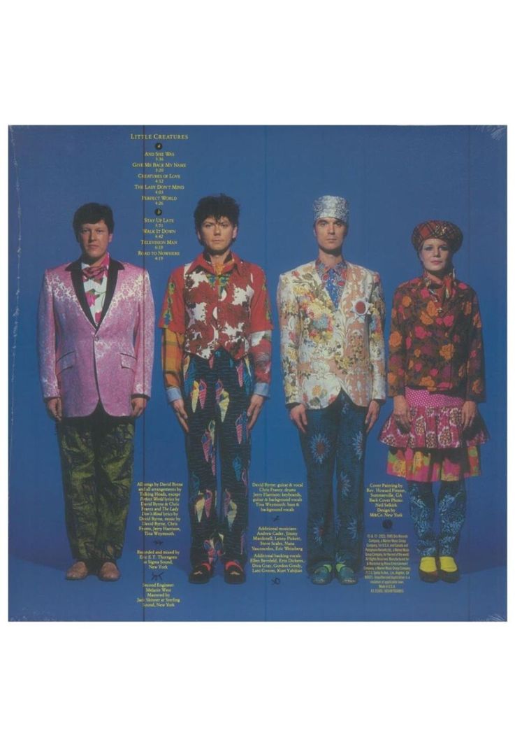 TALKING HEADS - LITTLE CREATURES (OPAQUE SKY BLUE VINYL) |  VINILO-1