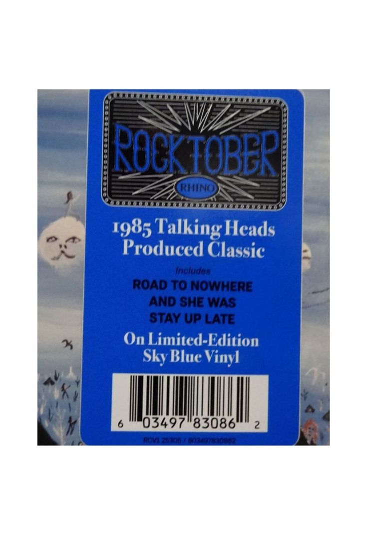 TALKING HEADS - LITTLE CREATURES (OPAQUE SKY BLUE VINYL) |  VINILO-3