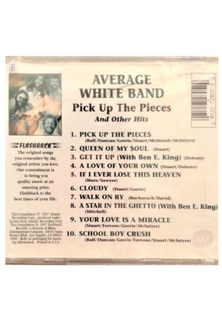AVERAGE WHITE BAND - PICK UP THE PIECES AND OTHER HITS CD-1