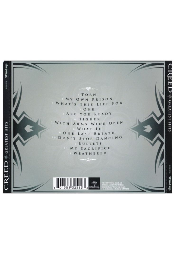 CREED - GREATEST HITS | CD-5
