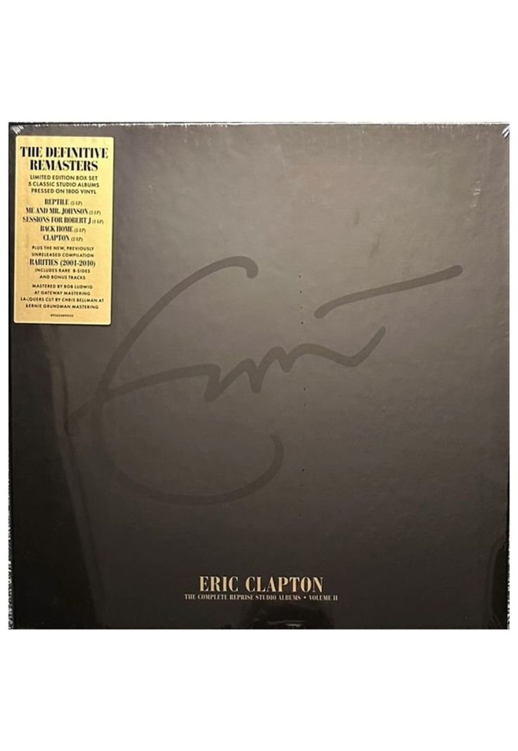 ERIC CLAPTON - COMPLETE REPRISE STUDIO ALBUMS VIL.2 (10LP) | VINILO-0