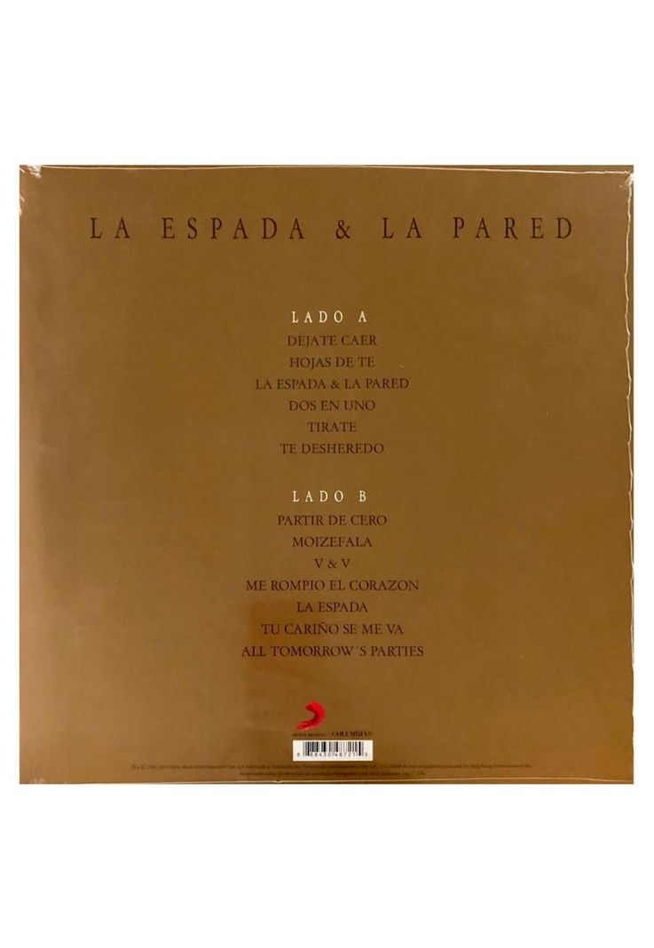 LOS TRES - LA ESPADA Y LA PARED | VINILO Hitway Music | Paris.cl