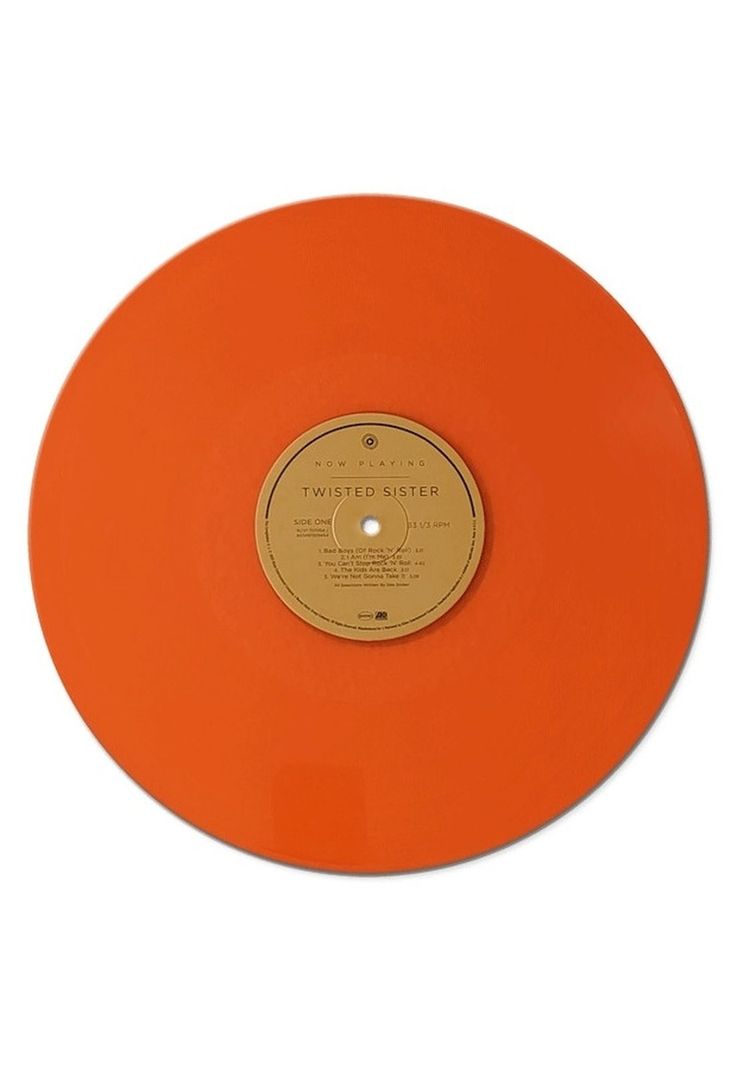 TWISTED SISTER - NOW PLAYING: HITS (ORANGE VINYL) | VINILO-3