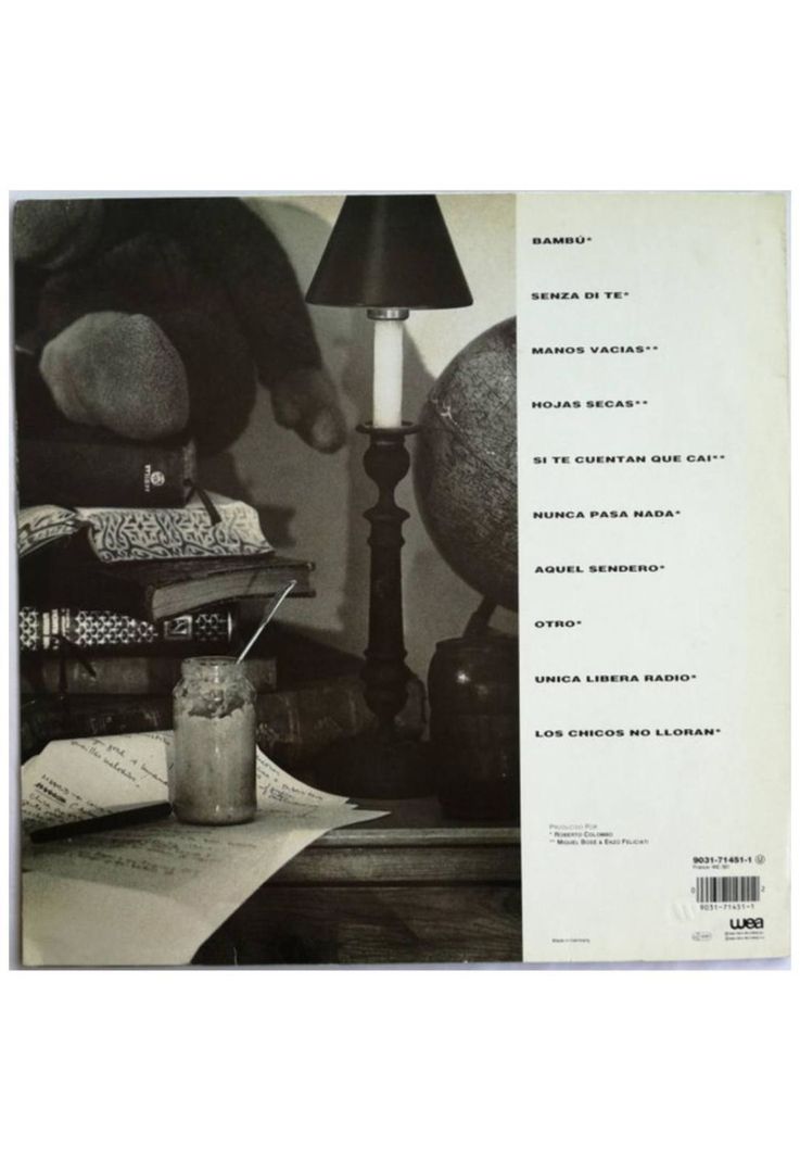 MIGUEL BOSE - LOS CHICOS NO LLORAN (LP+CD) | VINILO-1