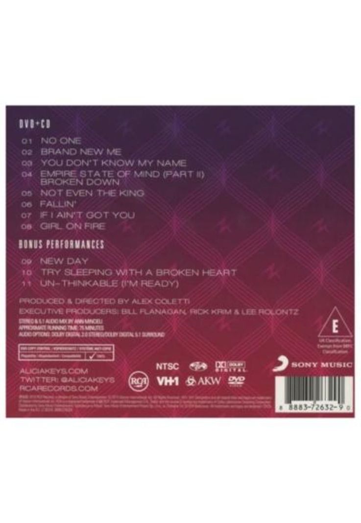 ALICIA KEYS - VH1 STORYTELLERS (CD+DVD) | CD-2